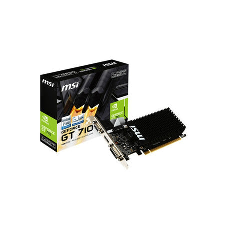 Placa de Video MSI GT 710 1G DDR3 PCI-E Low Profile