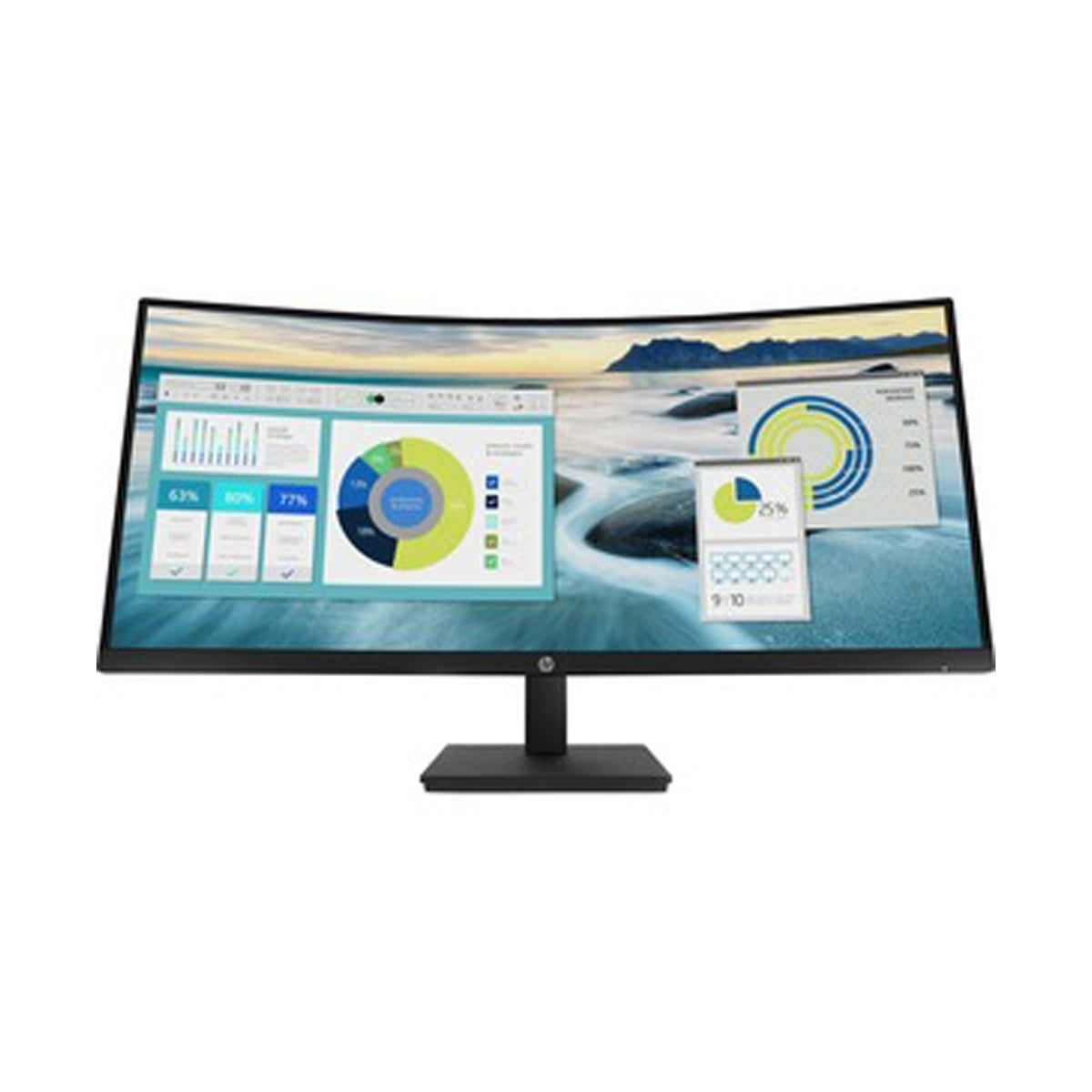 Monitor Curvo HP P34HC G4 34" WQHD Screen LCD