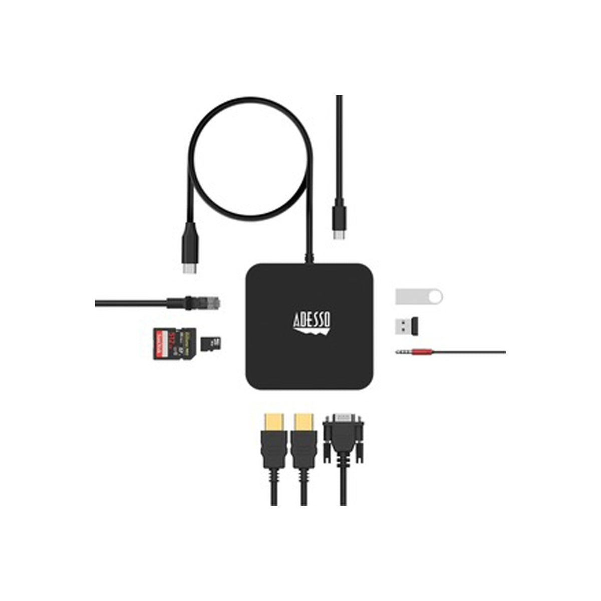 Adesso 11 in USB-C - Multipuerto Docking