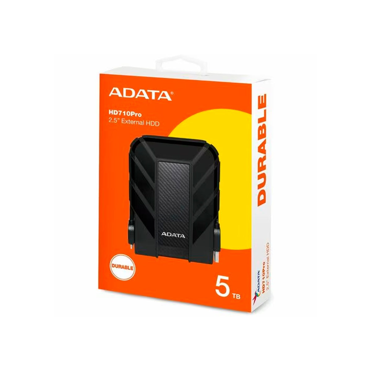 Disco Externo Adata HD710 Pro 5TB USB 3.2 Negro Antigolpes
