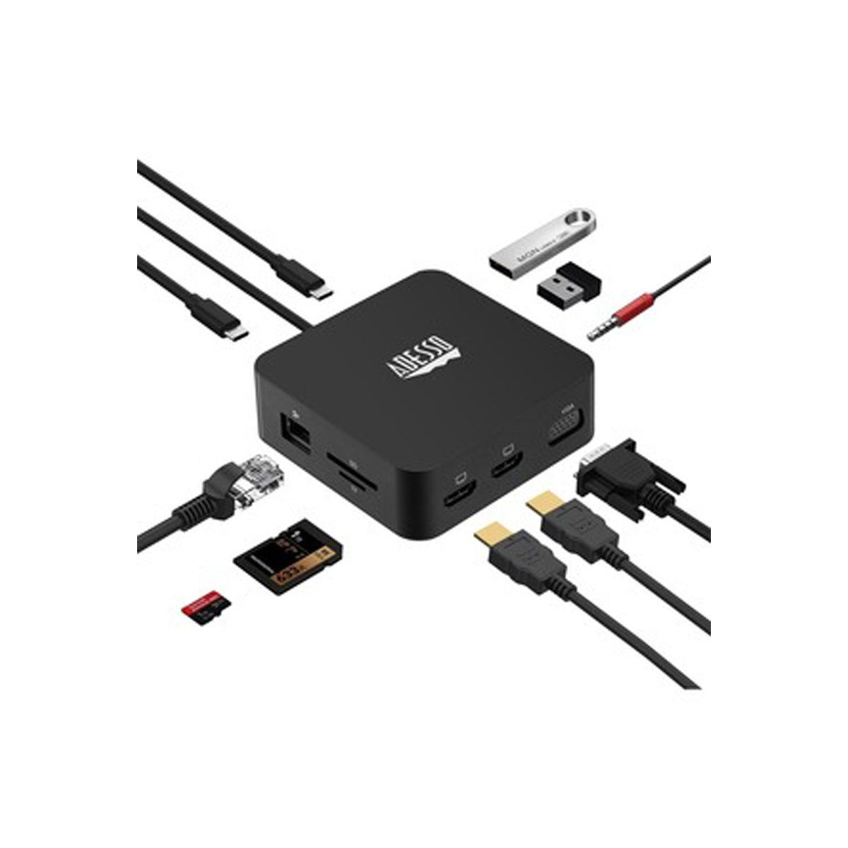 Adesso 11 in USB-C - Multipuerto Docking