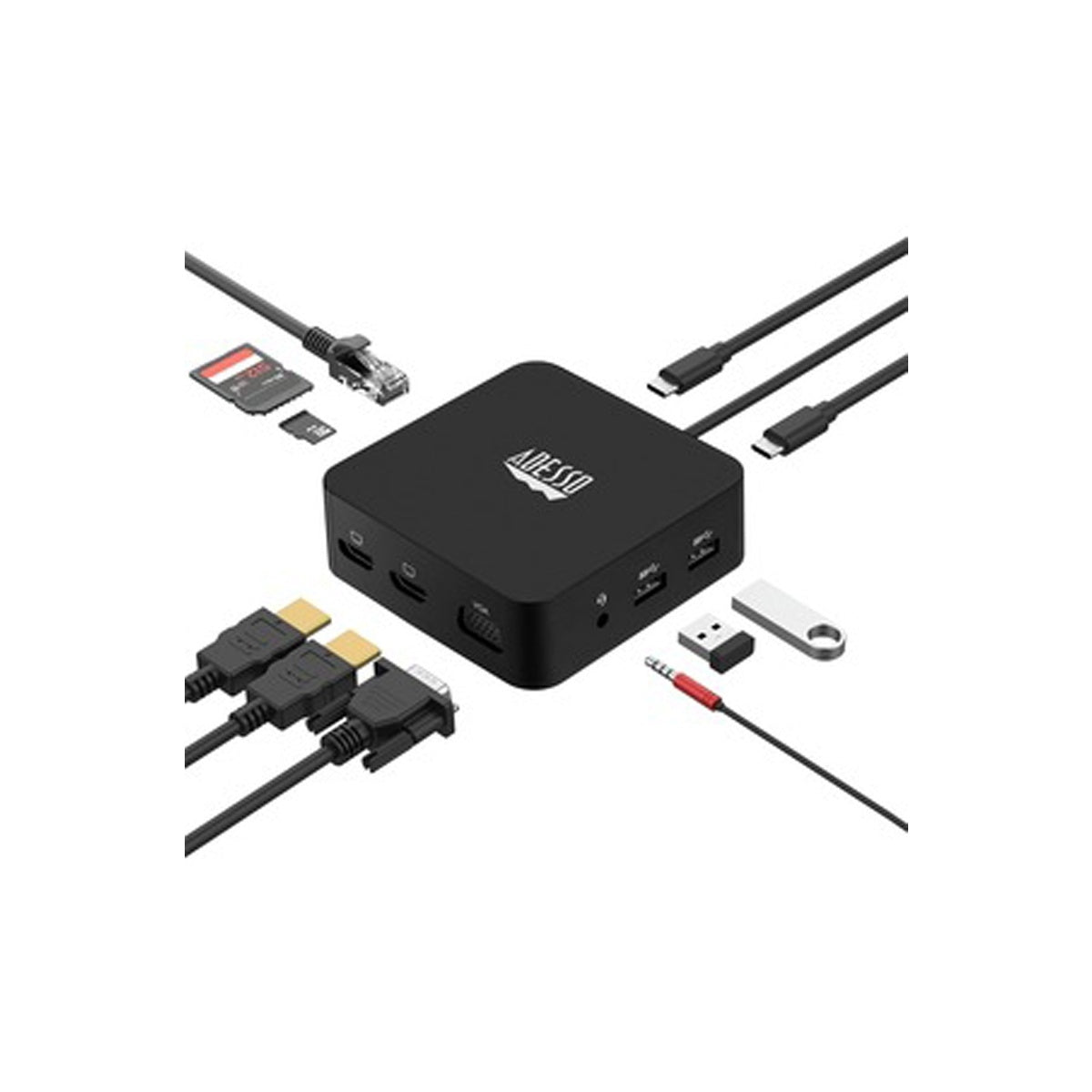 Adesso 11 in USB-C - Multipuerto Docking