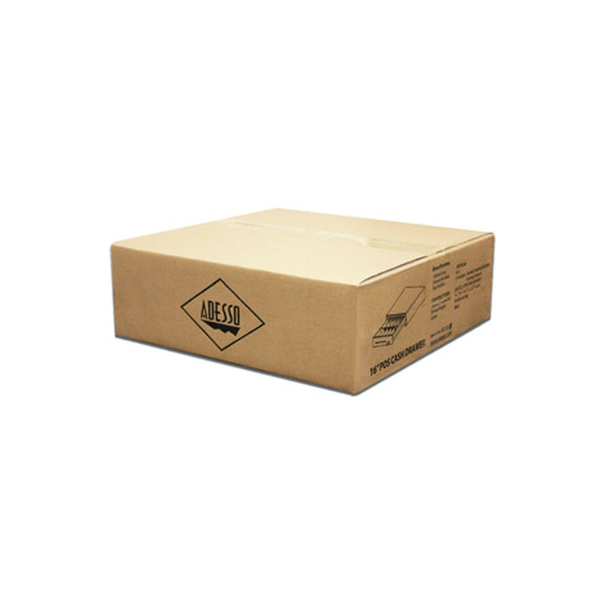 Adesso 16" POS Caja de efectivo con bandeja de extraíble
