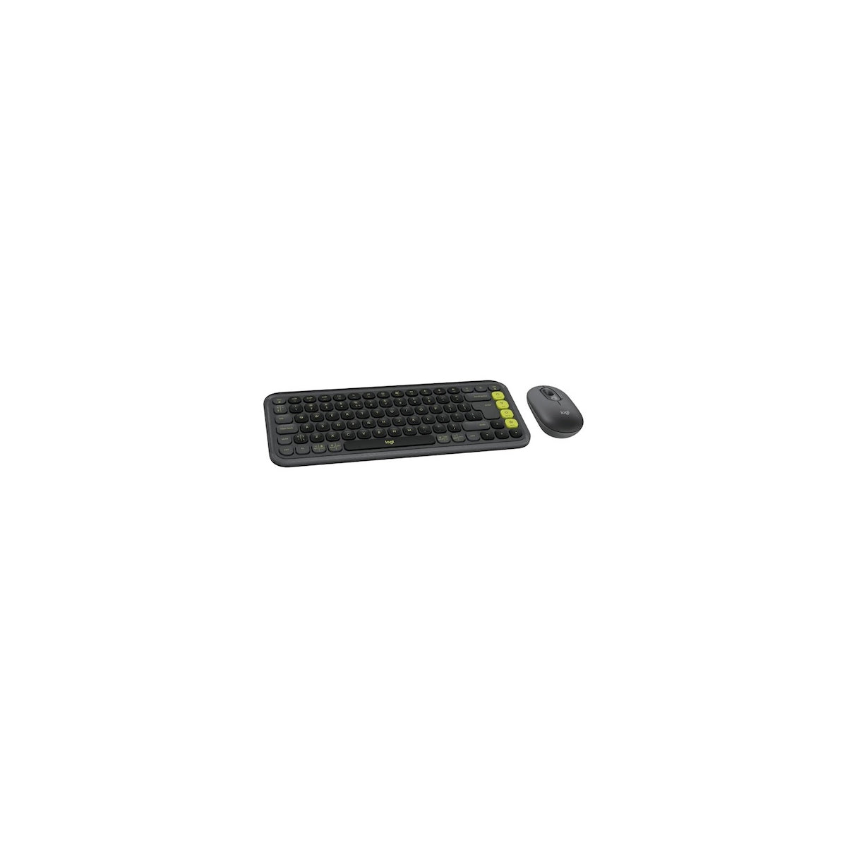 Kit Teclado Y Mouse Logitech Pop Icon Español Grafito