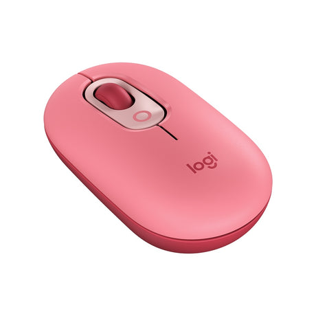 Logitech POP Mouse with emoji-Rose-Optical-Bluetooth
