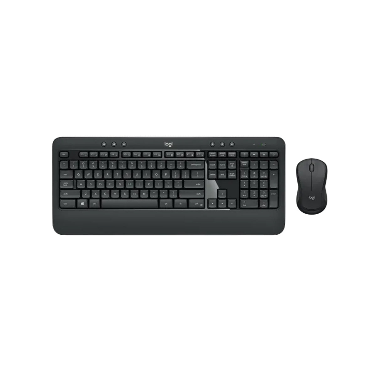Teclado Y Mouse Inalámbrico Logitech Mk540 Inglés Us Negro