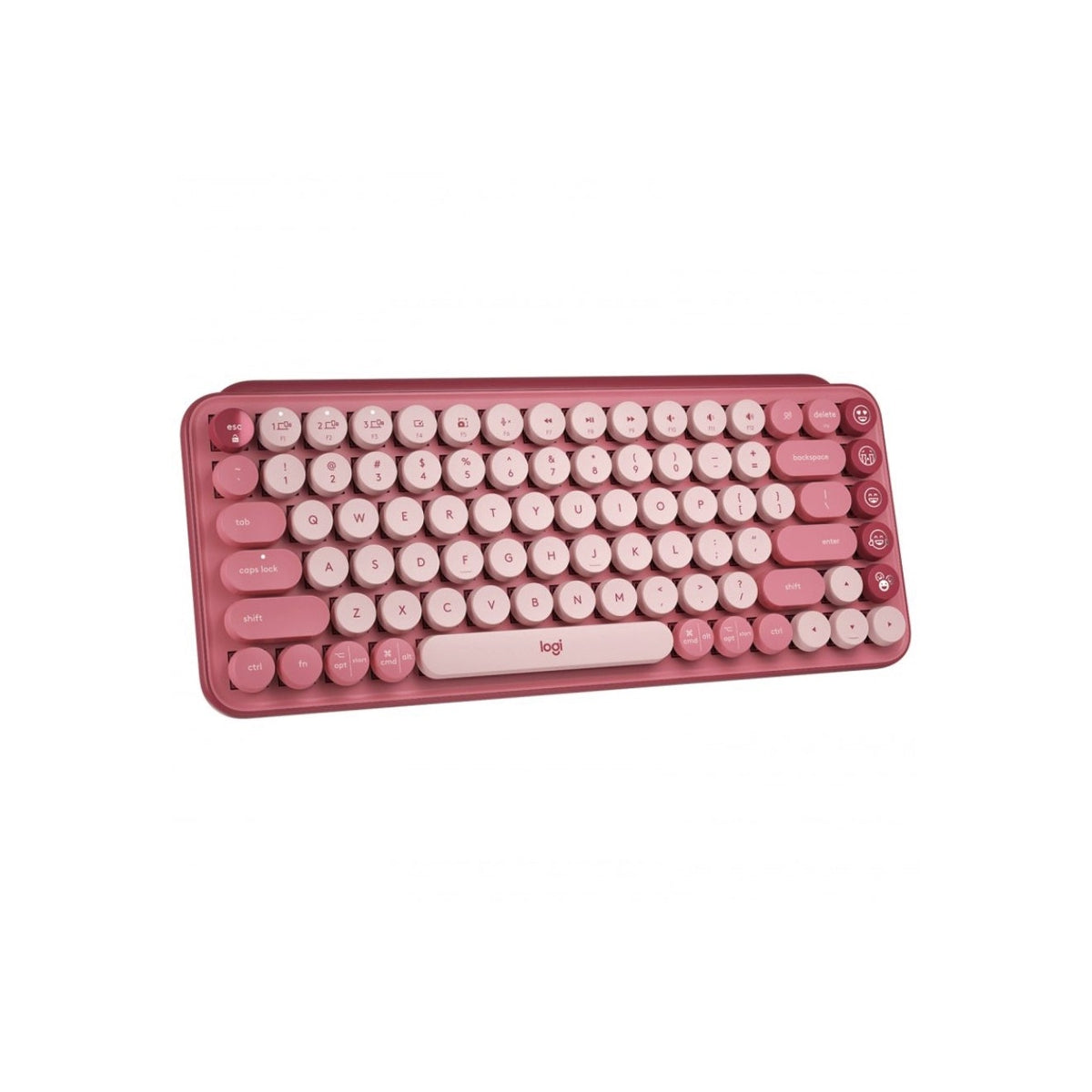 Teclado Logitech Pop Keys Inalámbrico Heartbreaker Ingles