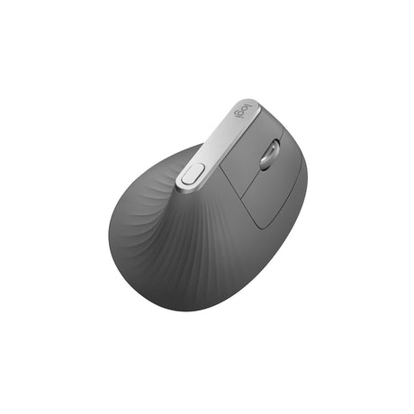 Mouse Logitech MX vertical inalámbrico recargable negro