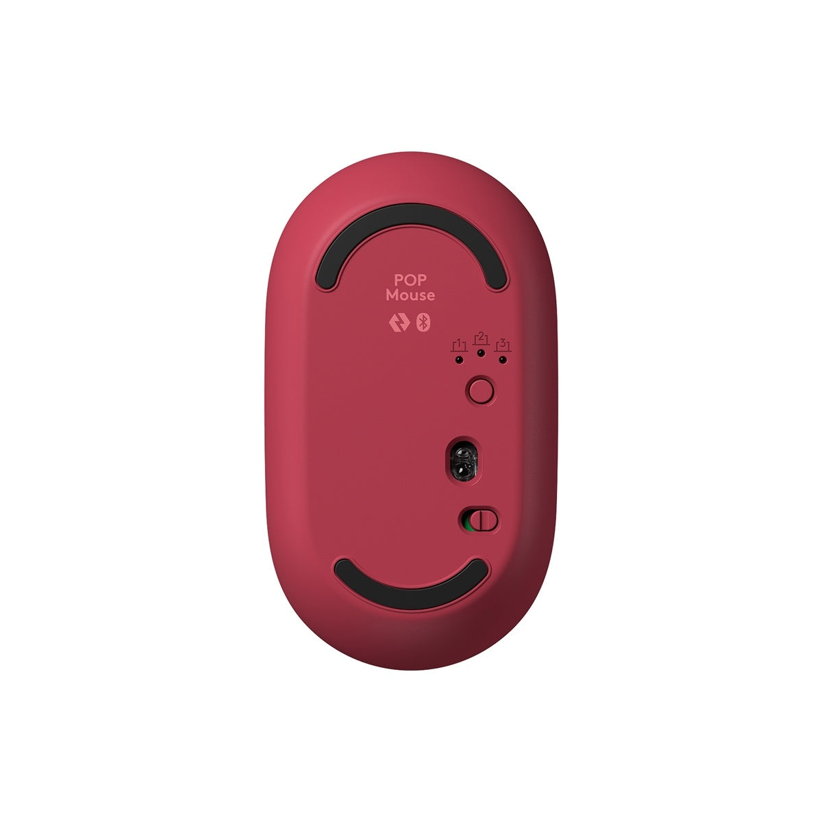 Logitech POP Mouse with emoji-Rose-Optical-Bluetooth