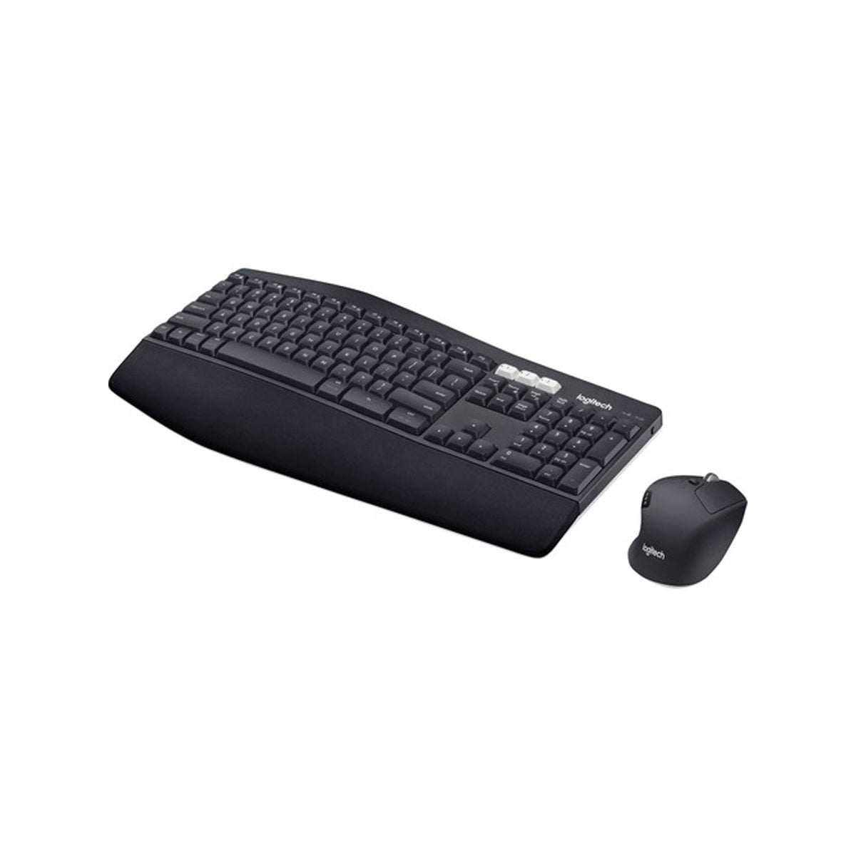 Kit Teclado Y Mouse Inalámbrico Logitech Mk850 Negro Ingles