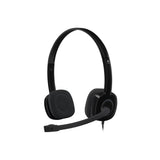 Audifono Logitech H151 Headset Mic Black Stereo