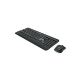 Kit Teclado Y Mouse Inalámbrico Logitech Mk540 Español Negro