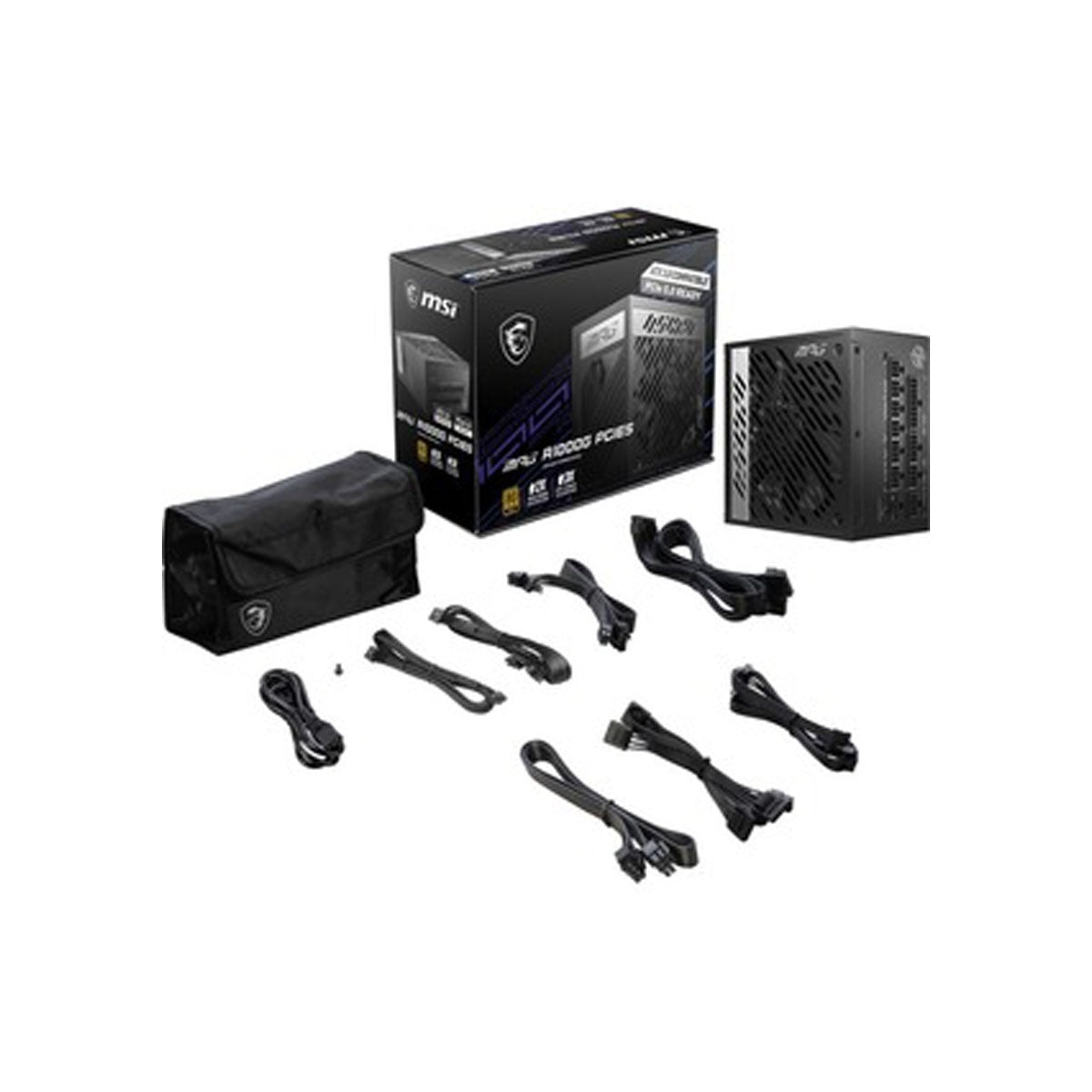 Fuente Interna MSI MPG 1000W PCIE 5