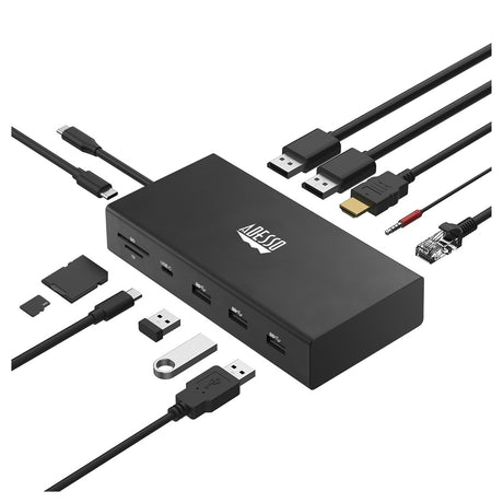 Docking Adesso 12-in-1 USB-C Multi Puerto
