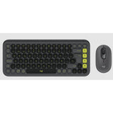 Kit Teclado Y Mouse Logitech Pop Icon Español Grafito