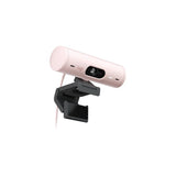 Camara Web Logitech Brio 500 Micrófono 1920x1080 Rosa