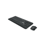 Teclado Y Mouse Inalámbrico Logitech Mk540 Inglés Us Negro