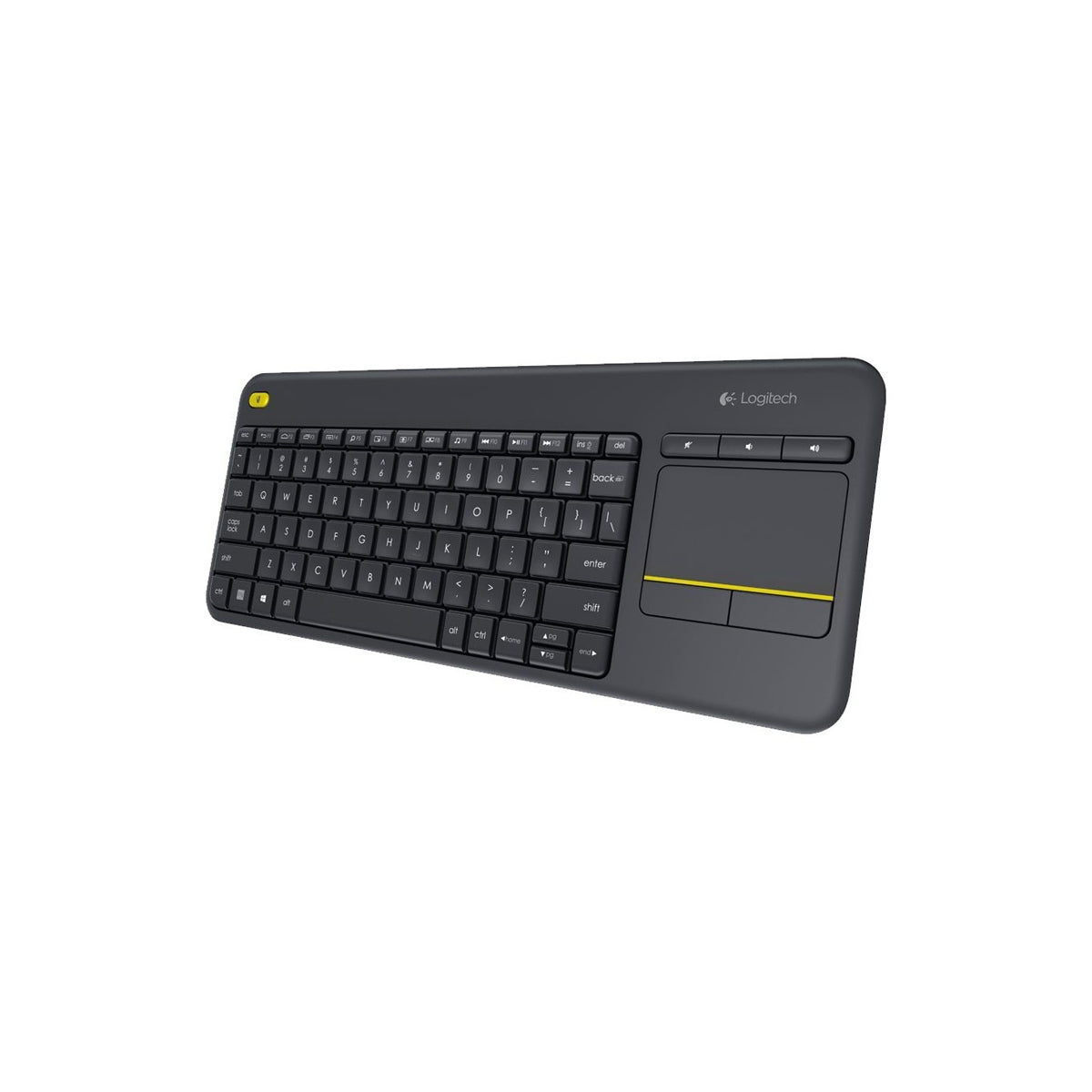 Teclado Inalámbrico Logitech K400 Plus Qwerty Español Negro