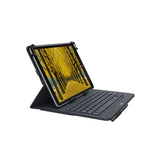 Folio Cover Logitech Universal Teclado bluetooth Negro