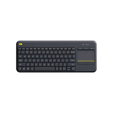 Teclado Inalámbrico Logitech K400 Plus Qwerty Español Negro