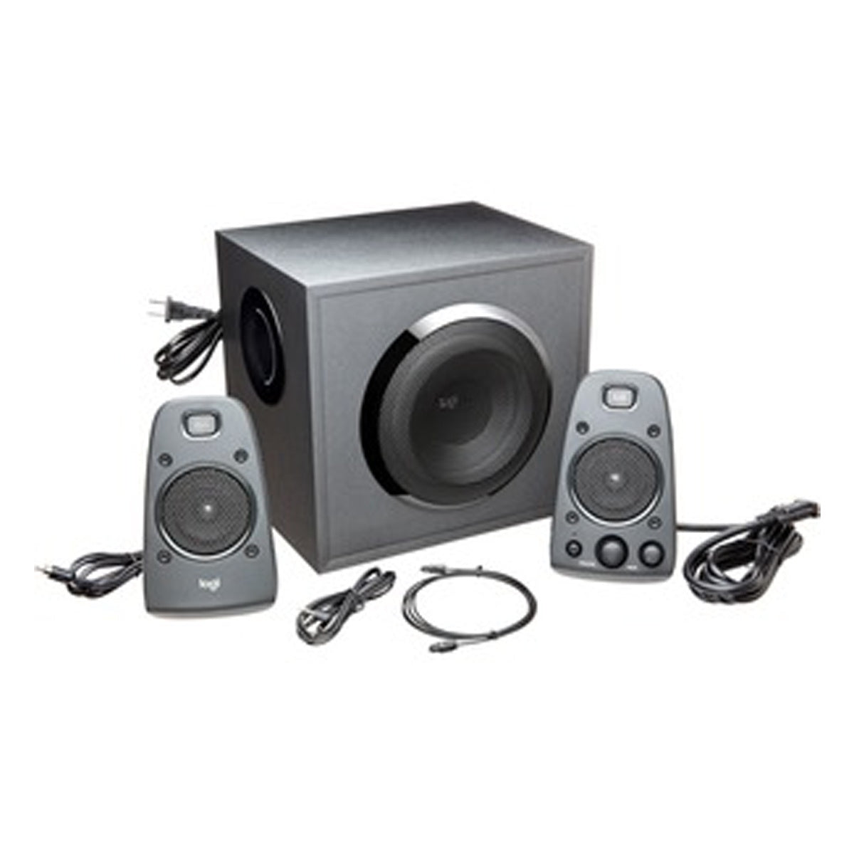 Bocinas Logitech Z625 2.1 Thx Óptico 200w subwoofer 3.5mm