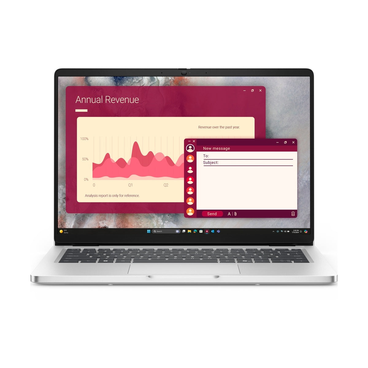 Notebook Dell Pro PC14250 U7-255U 32G 1TB 14" W11P ESP