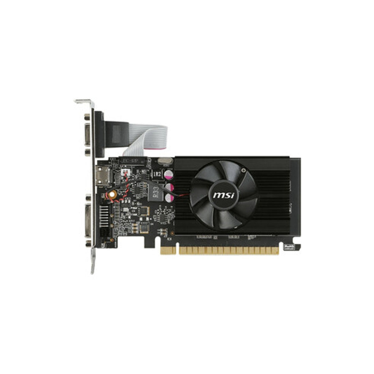 Placa de Video MSI GT 710 2G DDR3 PCI-E Low Profile