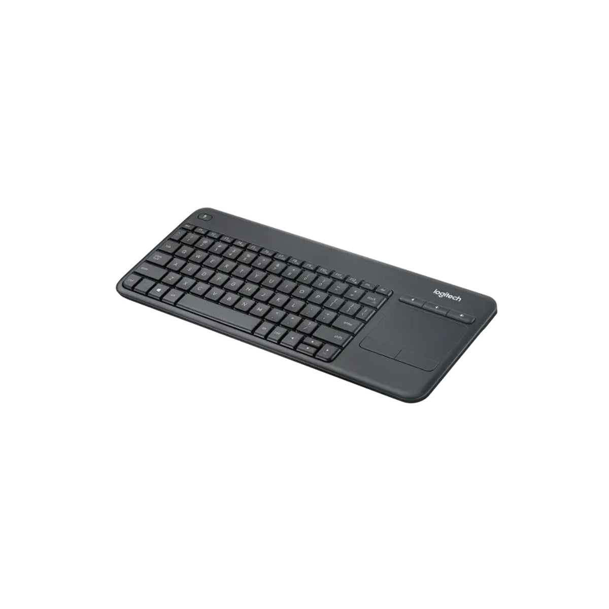 Teclado Inalámbrico Logitech K400 Plus Qwerty Ingles Negro