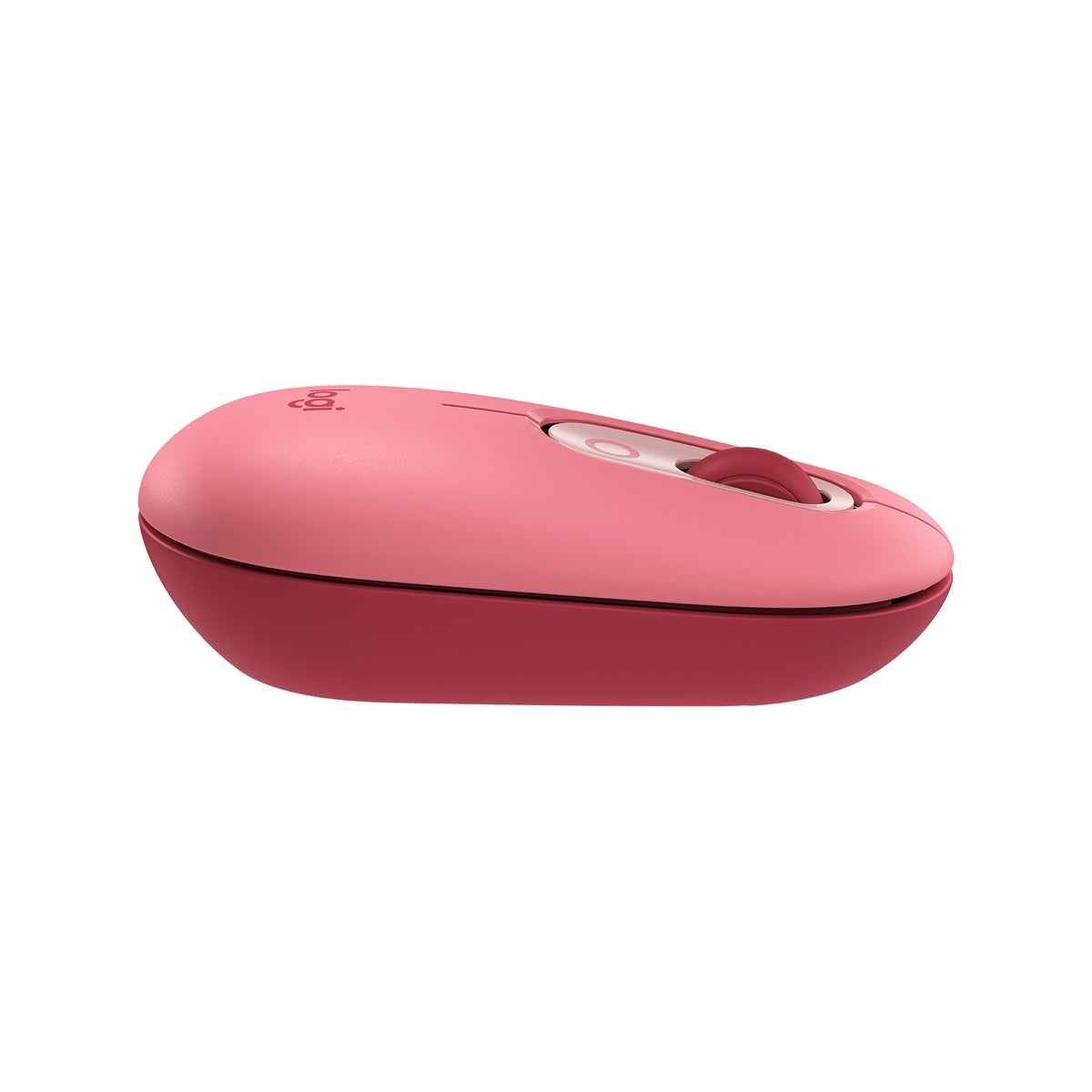 Logitech POP Mouse with emoji-Rose-Optical-Bluetooth