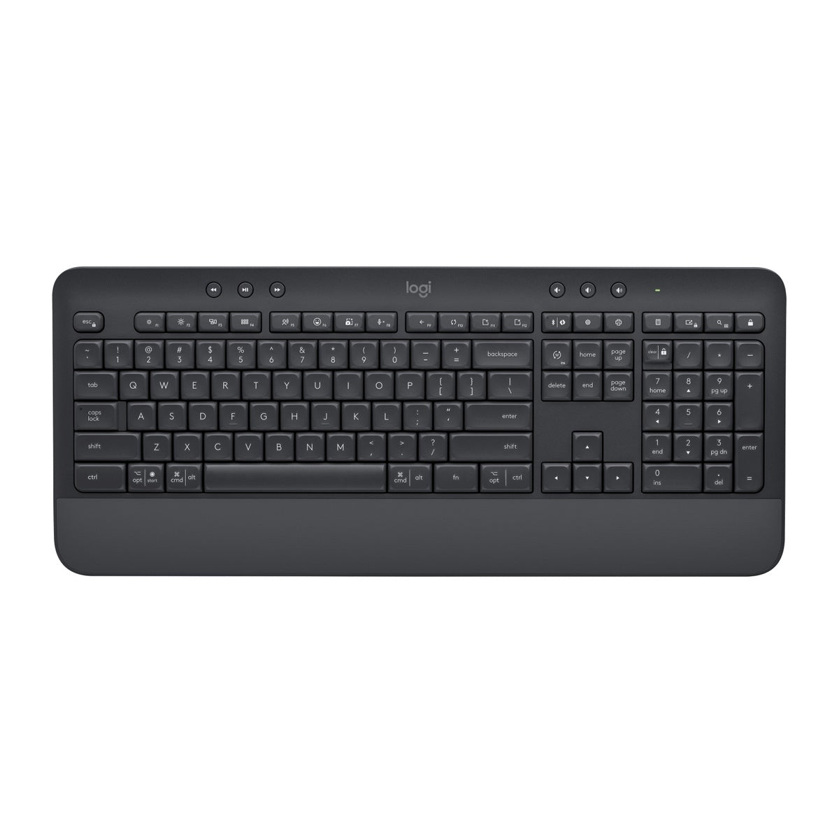 Teclado Wireless Signature Logitech K650 Negro Ingles