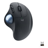 Mouse Logitech Trackball Ergo M575S Inalámbrico Negro