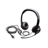 Auriculares Logitech H390 USB Computer Headset Stereo Blanco