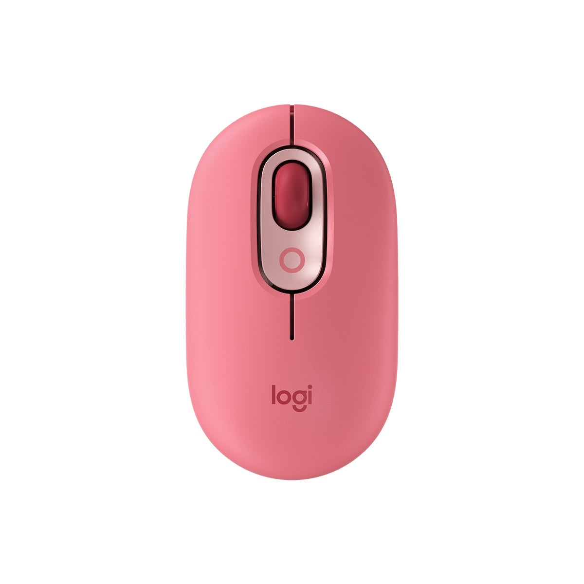 Logitech POP Mouse with emoji-Rose-Optical-Bluetooth