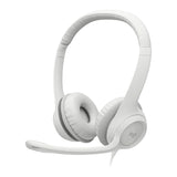 Audifonos Logitech H390 USB Computer Headset Stereo Blanco