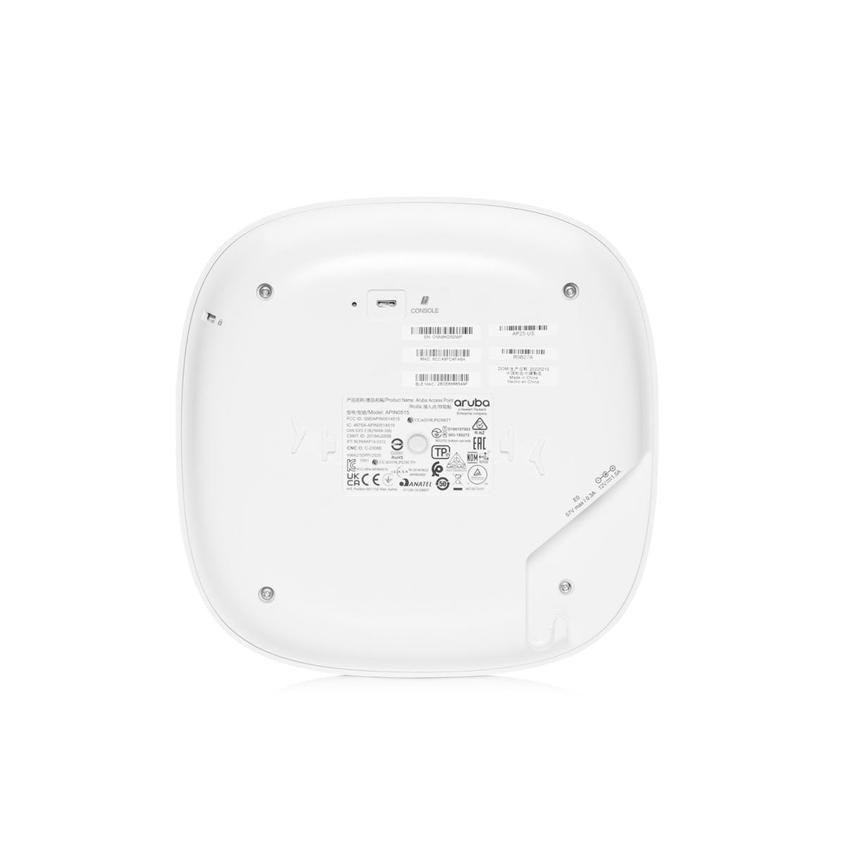 HPE Networking Instant On Access Point AP25 4x4 Wi-Fi 6