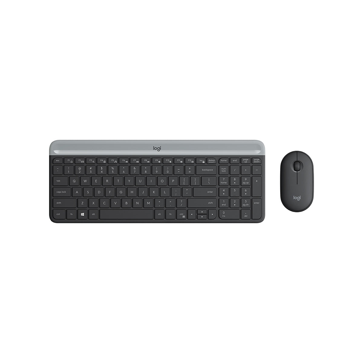 Kit De Teclado Y Mouse Inalámbrico Logitech Mk470 Esp Negro