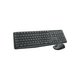 Kit teclado Y Mouse Inalámbrico Logitech Mk235 Español Negro