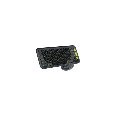 Kit Teclado Y Mouse Logitech Pop Icon Español Grafito