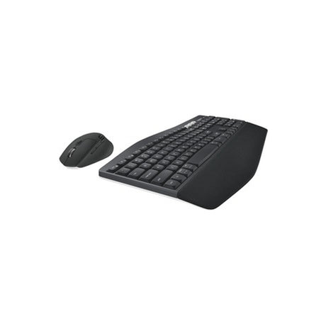 Kit Teclado Y Mouse Inalámbrico Logitech Mk850 Negro Ingles