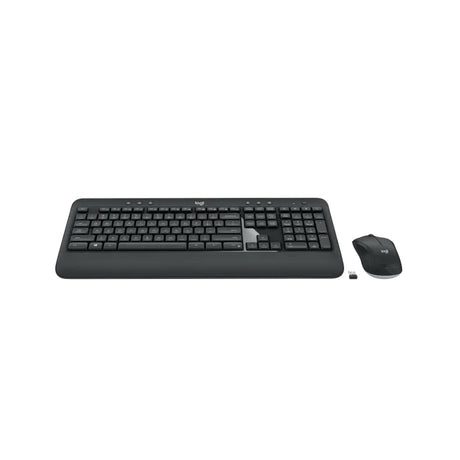 Teclado Y Mouse Inalámbrico Logitech Mk540 Inglés Us Negro