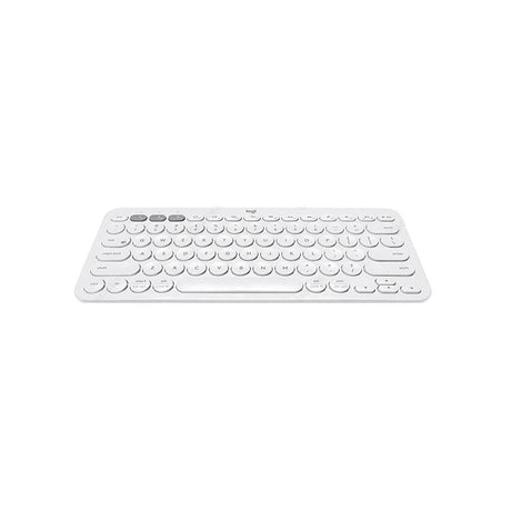 Teclado Bluetooth Logitech K380 Qwerty Español Color Blanco