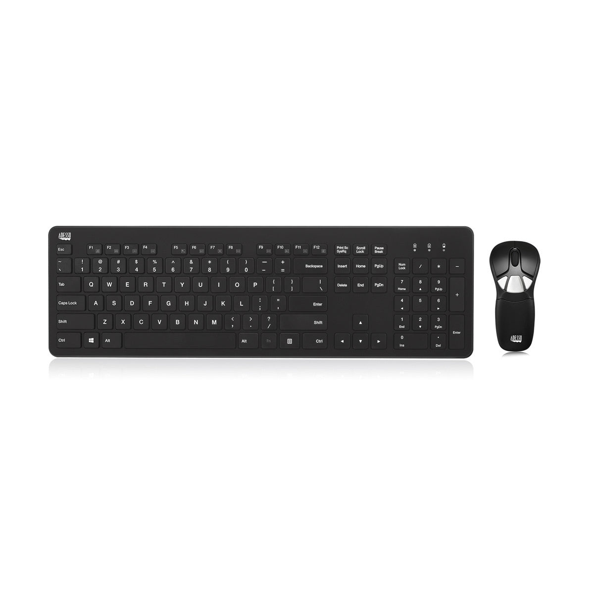 Adesso Air Mouse Go Plus con teclado de tamaño completo