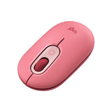 Logitech POP Mouse with emoji-Rose-Optical-Bluetooth