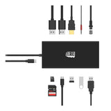Docking Adesso 12-in-1 USB-C Multi Puerto
