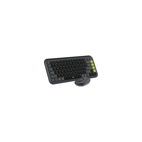 Kit Teclado Y Mouse Logitech Pop Icon Español Grafito
