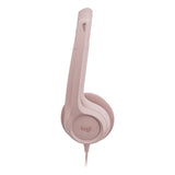 Audifonos Logitech H390 USB Computer Headset Stereo Rosa