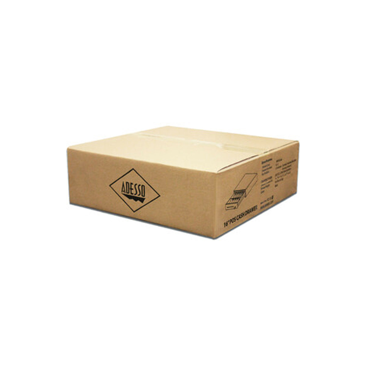 Adesso 16" POS Caja de efectivo con bandeja de extraíble